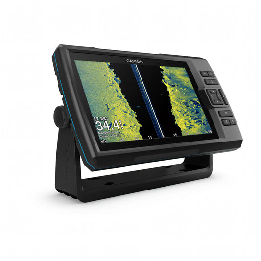 Ecoscandaglio Garmin STRIKER Vivid 9sv con display a colori da 9 pollici e scansione laterale SideVü