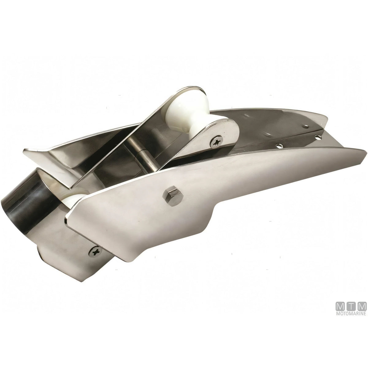 Musone di Prua Basculante Classic in Acciaio Inox 316 — Basculante Xl 420mm