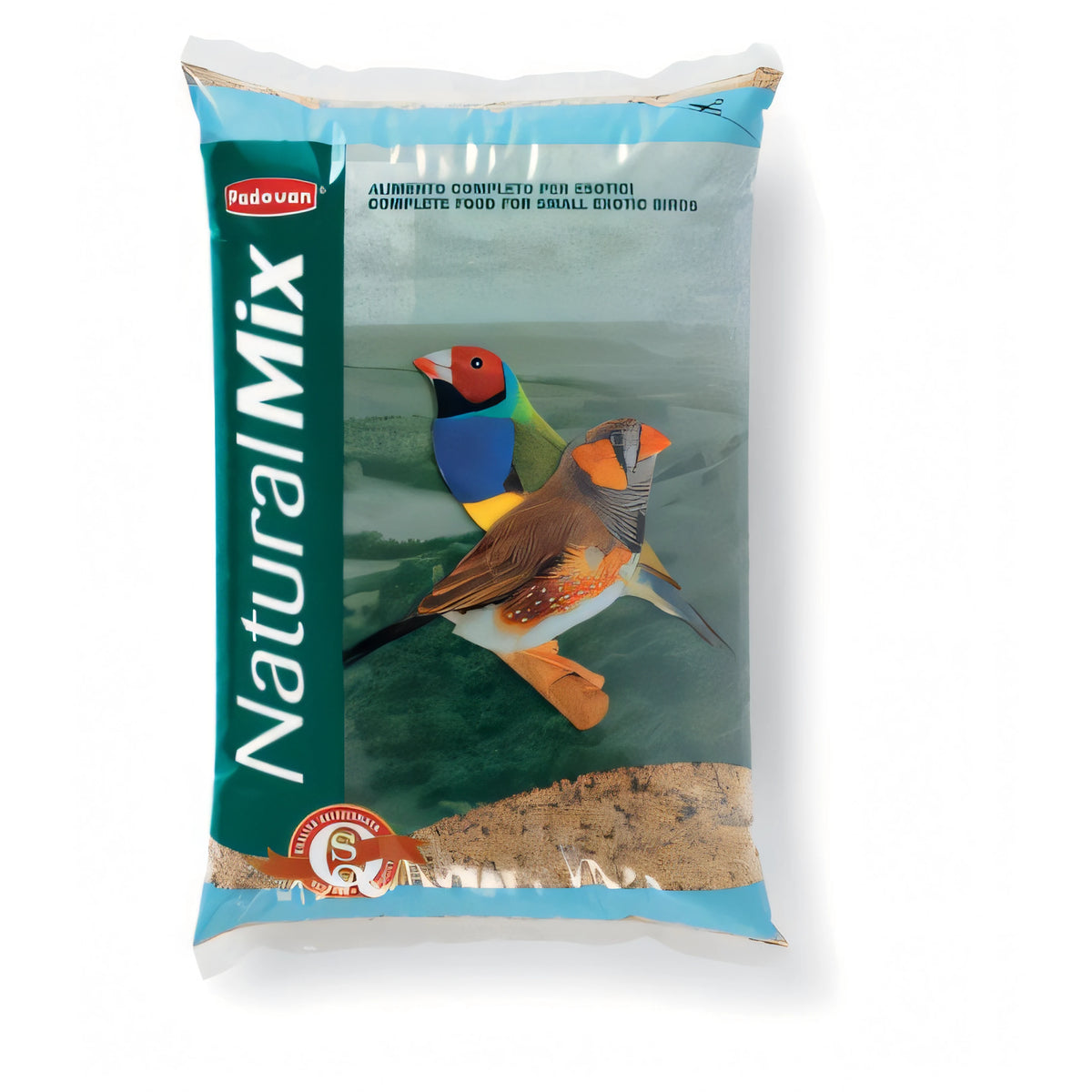 NaturalMix Padovan per uccelli esotici, dettaglio confezione