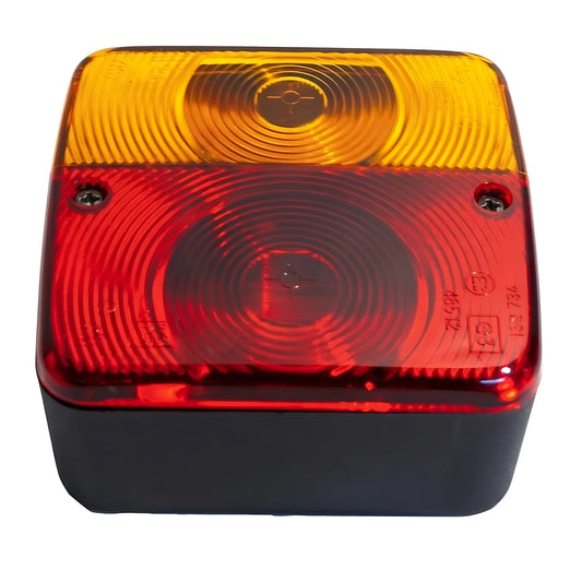 Fanale posteriore per carrelli portabarche con funzioni posizione stop e direzione disponibile in versione DX e SX