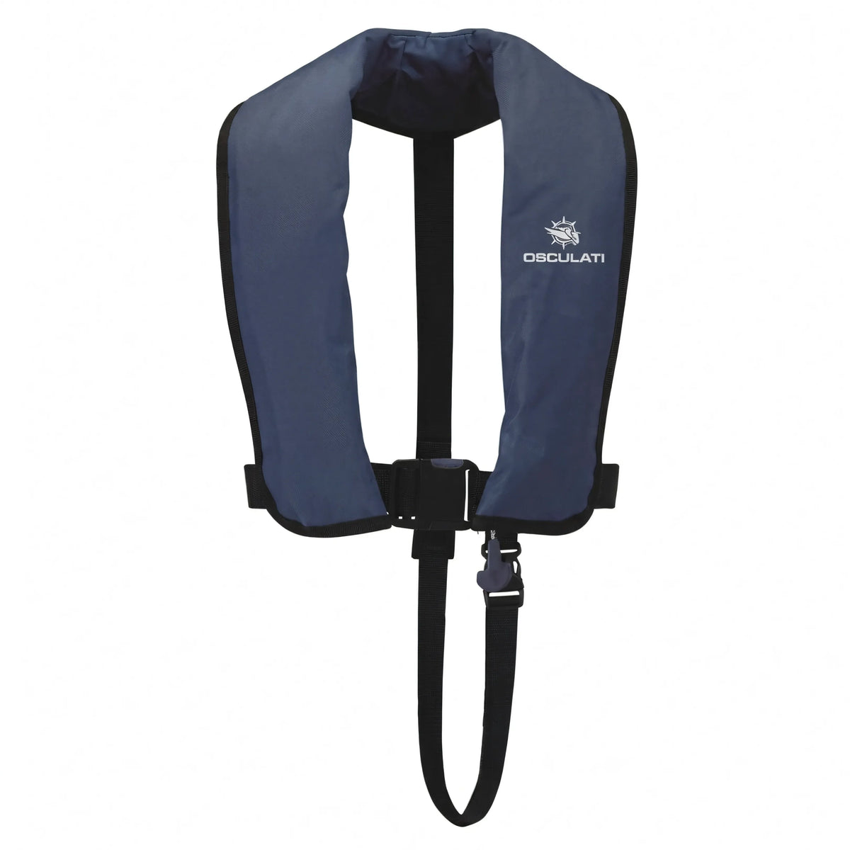 Giubbotto salvagente autogonfiabile 150 N automatico blu Osculati Fun EN ISO 12402-3