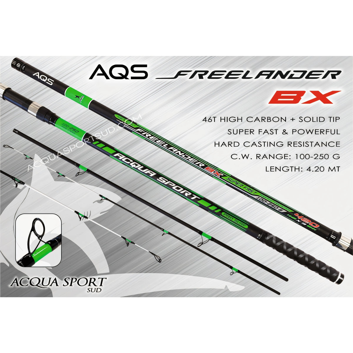 Canna da surf casting AQS Freelander BX 4,20 m