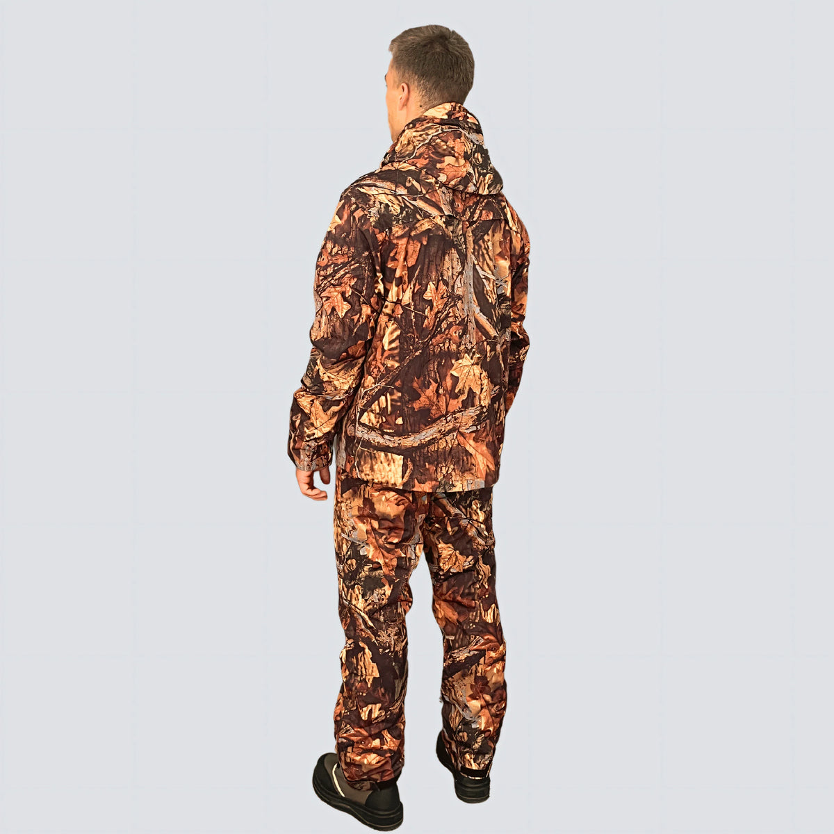 OCEAN® Outdoor High Performance, giacca impermeabile in poliestere riciclato con membrana TPU, colore mimetico