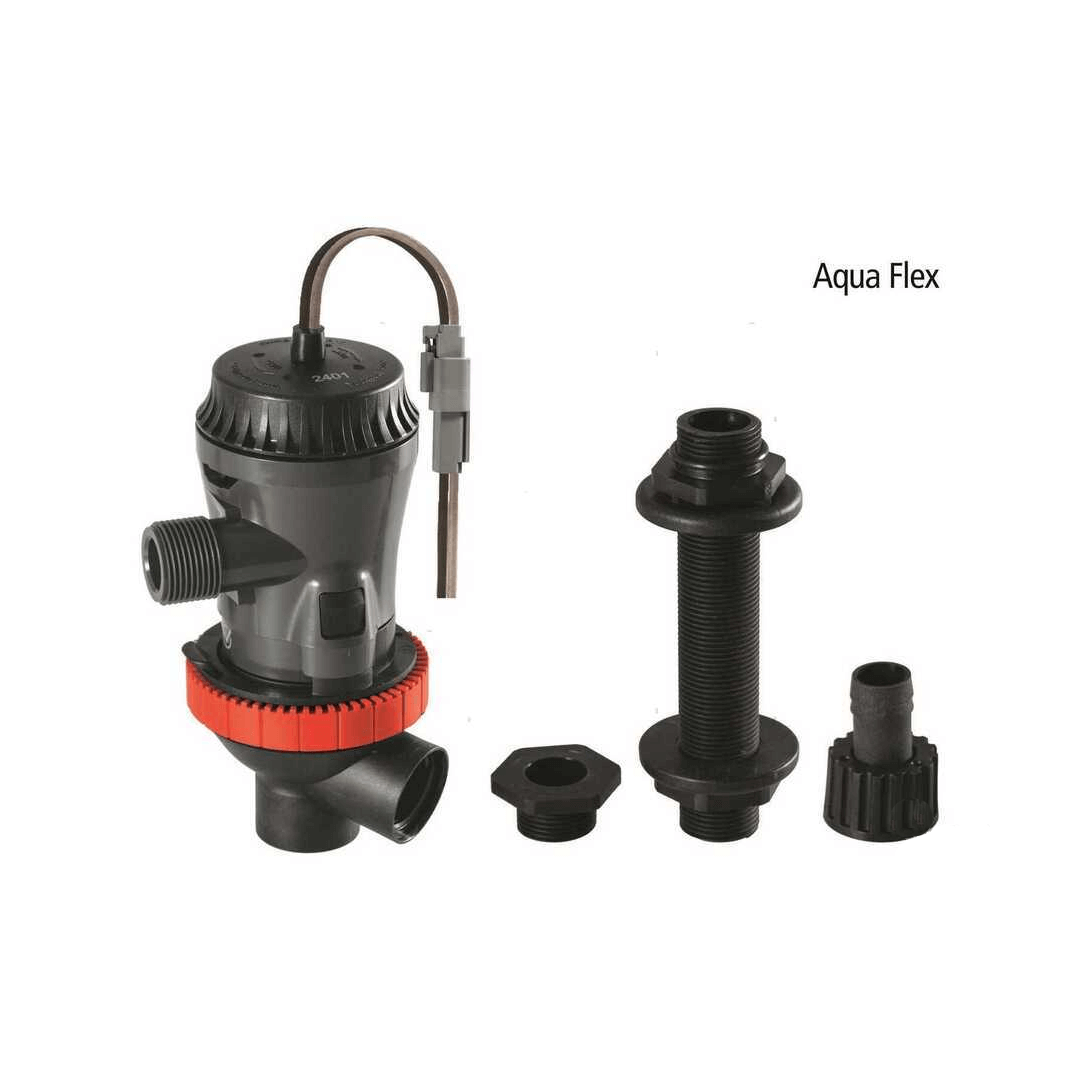 Pompa ossigenatrice per vasca del vivo Johnson SPX Aqua Flex con motore a cartuccia sostituibile.