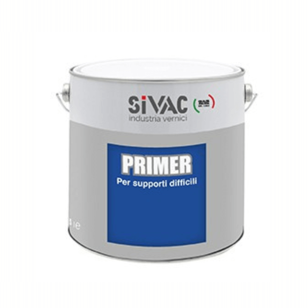 Primer passivante per supporti difficili, fondo ancorante per lamiera zincata e alluminio.