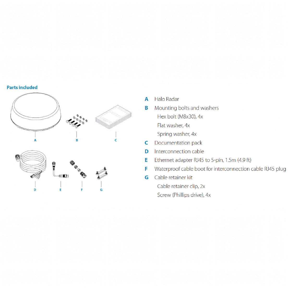 Radar Simrad Halo 20 dome a stato solido compatto