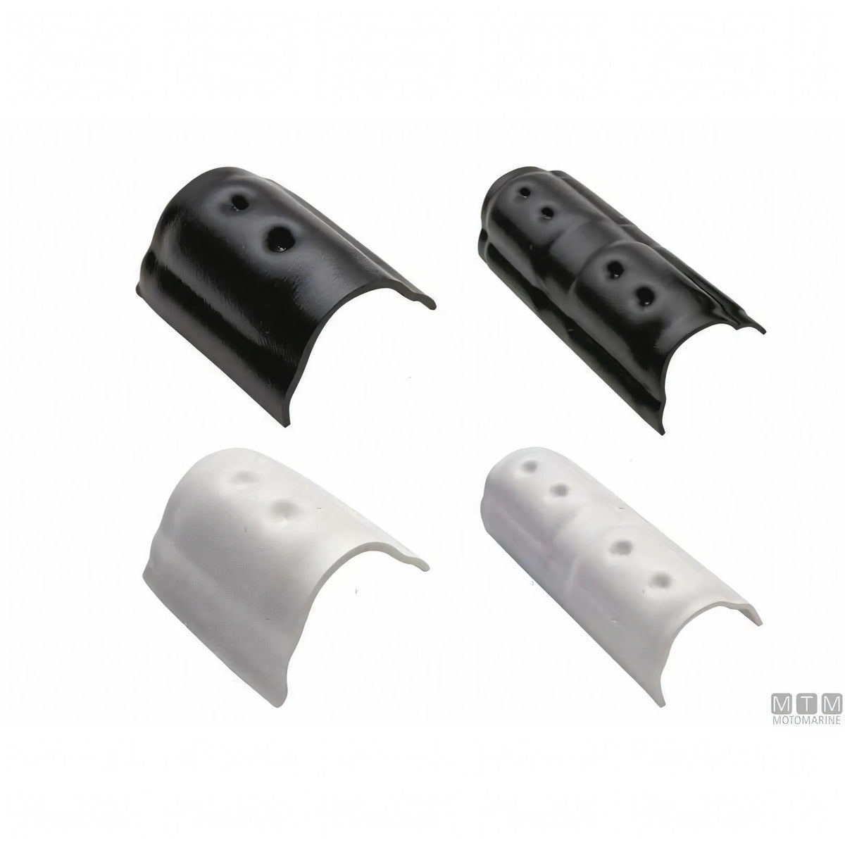 Terminale Tessilmare per profilo parabordo Bottazzo H37 mm colore bianco