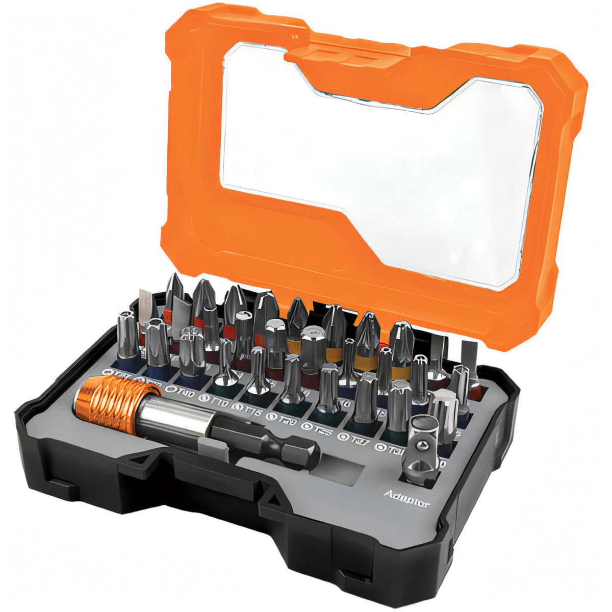 Kit 32 inserti con portainserto Wokin 212232 per avvitatore