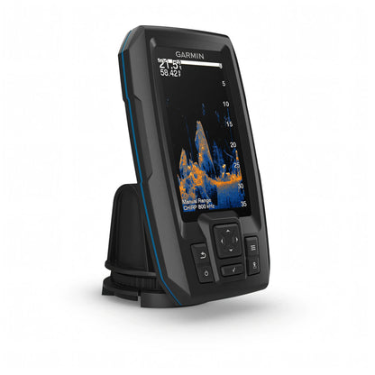 Ecoscandaglio Garmin STRIKER Vivid 4cv con display 4,3 pollici a colori e trasduttore GT20-TM