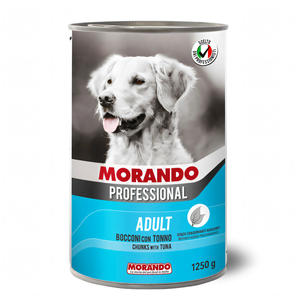 Bocconi Morando Professional per cani adulti, lattina 1250 g, tonno