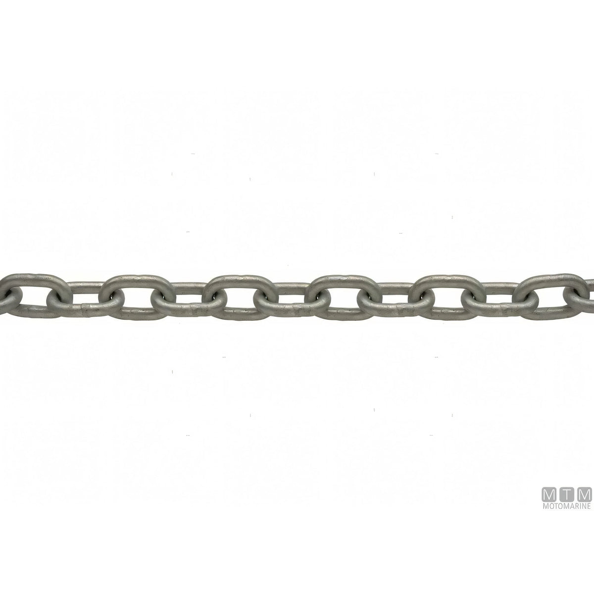Catena lunga genovese zincata a caldo G30, bobina da 50 metri — Ø 6 mm — 50 m