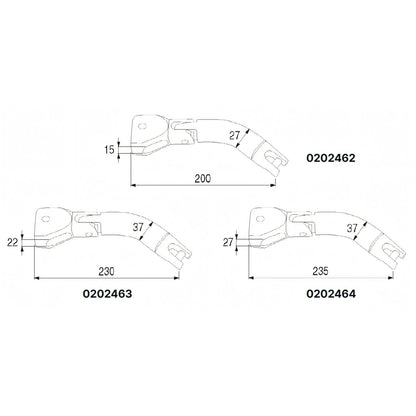 Raddrizza ancora Douglas Marine, disegno tecnico