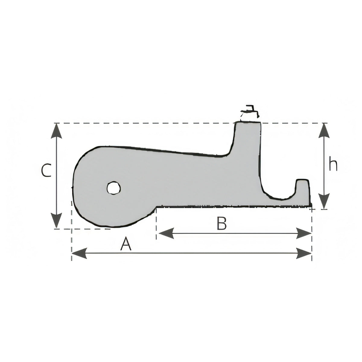 Musone Safe 200 mm, disegno tecnico