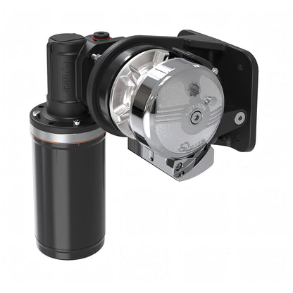 Verricello salpancora orizzontale Quick BL2 in acciaio inox e bronzo cromato