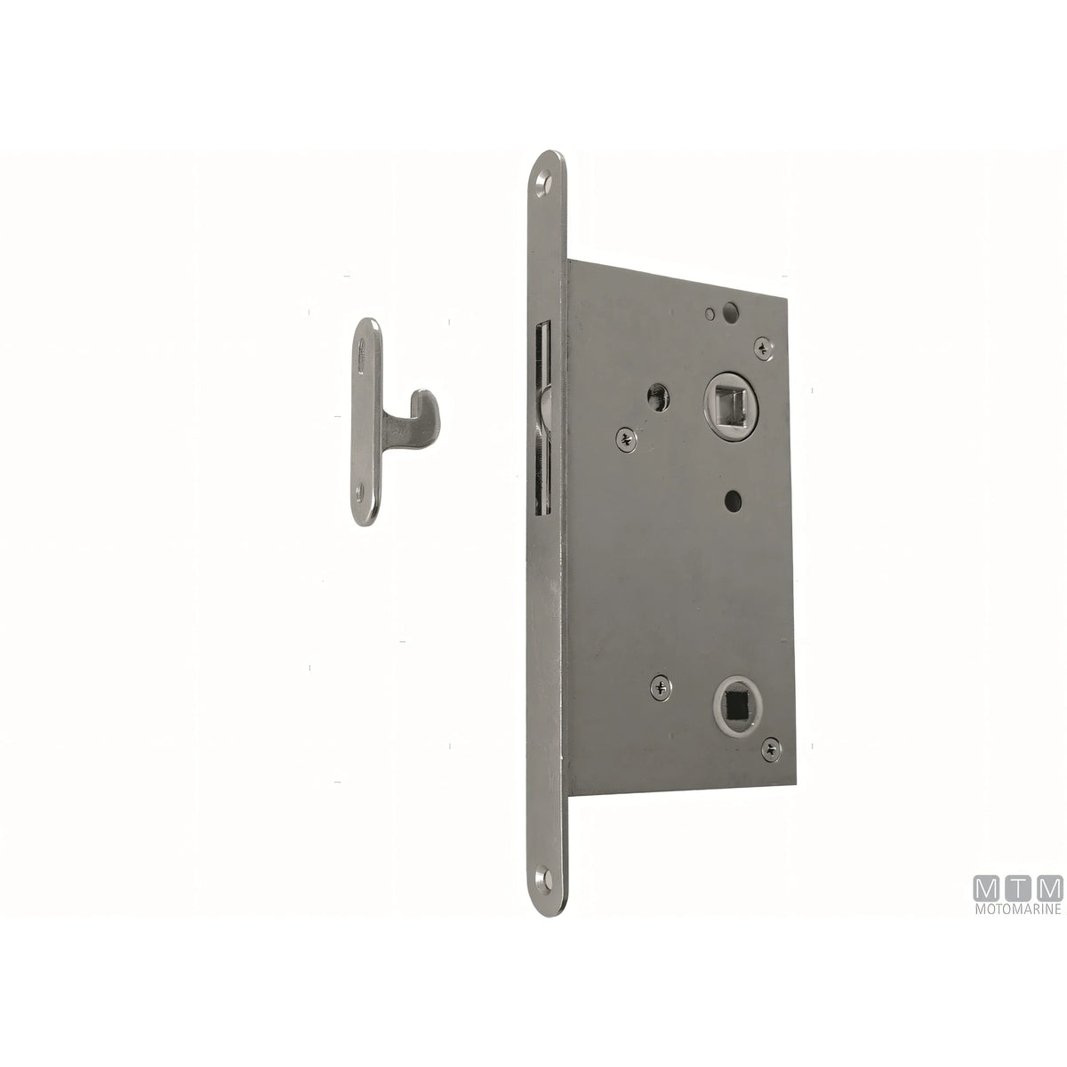 Motomarine serratura per porte scorrevoli in acciaio inox — Quadro maniglia 8x8 mm