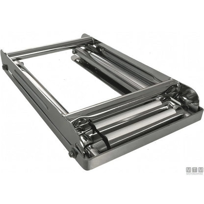 Motomarine scaletta telescopica slim acciaio inox — 3 gradini