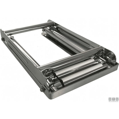 Motomarine scaletta telescopica slim acciaio inox — 3 gradini