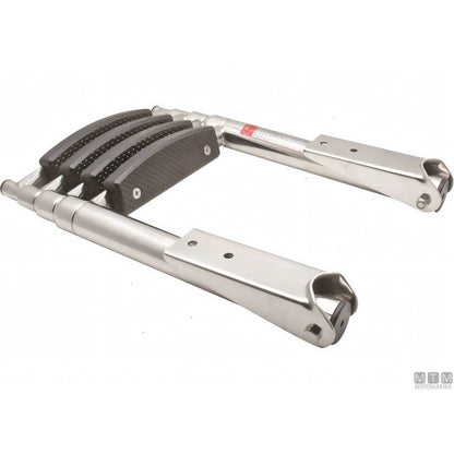 Motomarine scaletta telescopica per plancetta in acciaio inox — 4 gradini