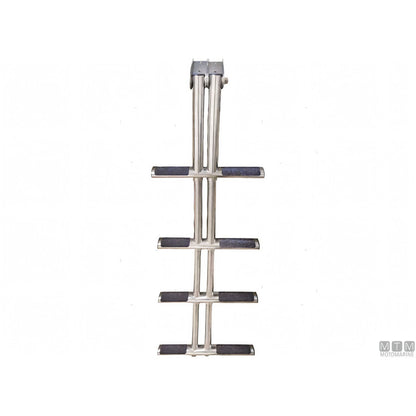Motomarine scaletta telescopica Diver Evo in acciaio inox — 4 gradini