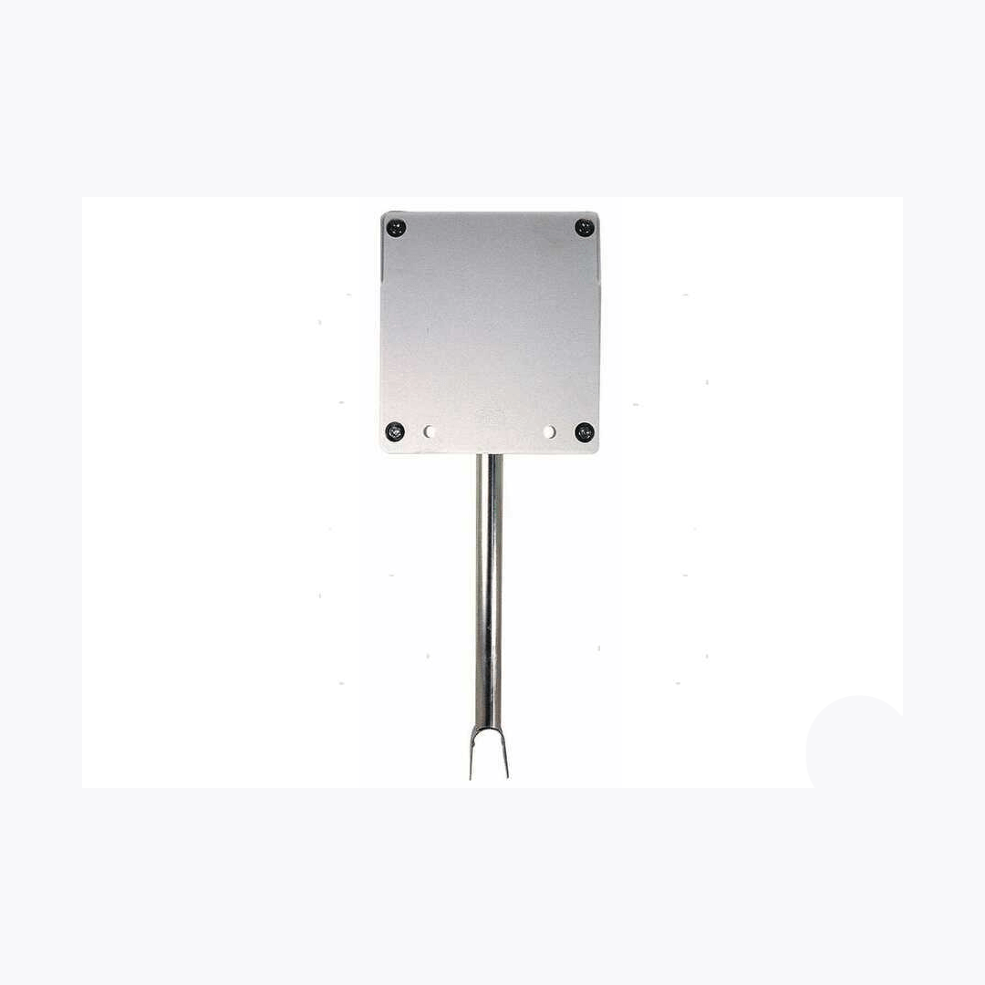 Supporto motore a battagliola in acciaio inox con piastra quadrata argento e forcella