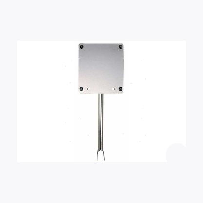 Supporto motore a battagliola in acciaio inox con piastra quadrata argento e forcella