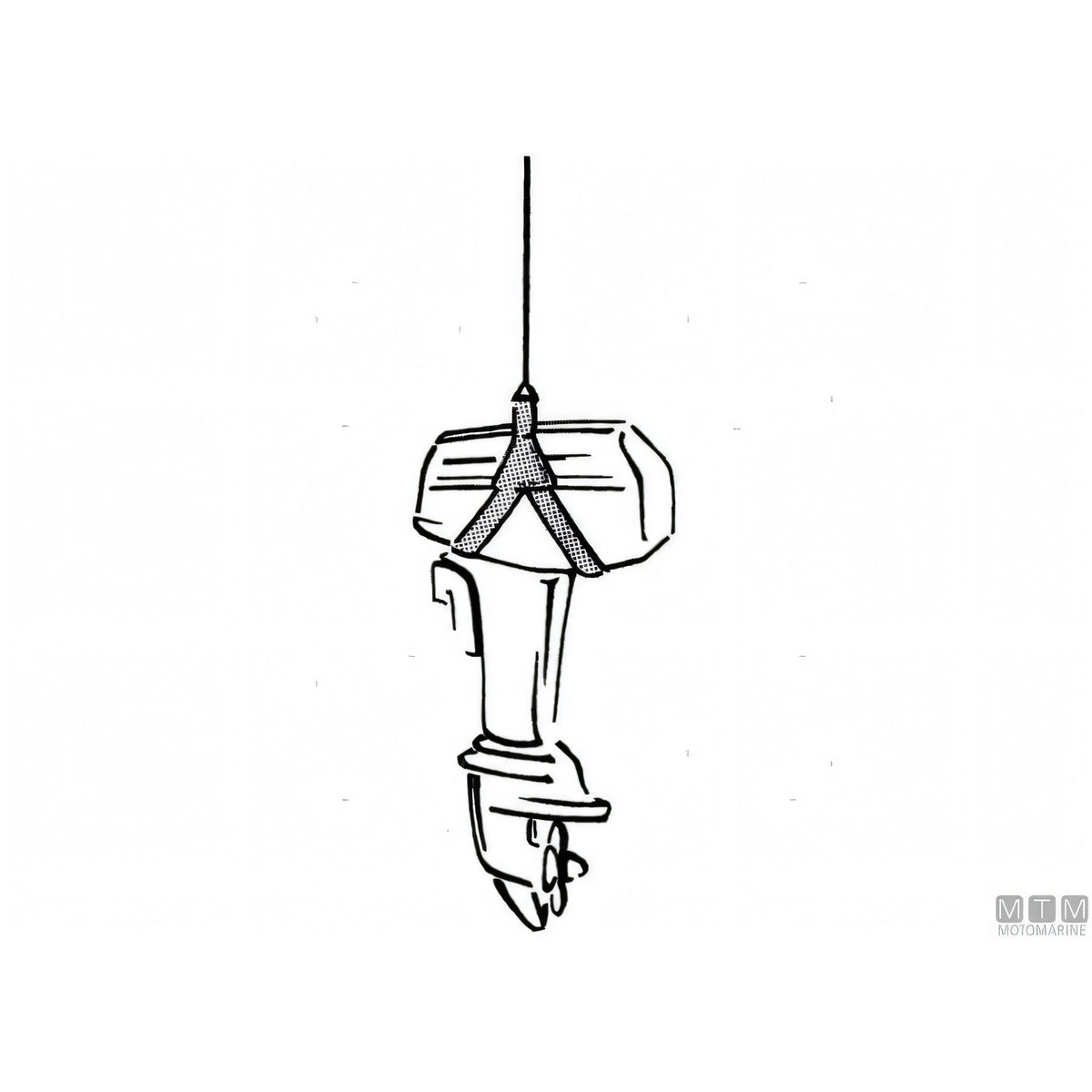 Motomarine Gruetta Motor Lift Acciaio Inox 316 — Gruetta