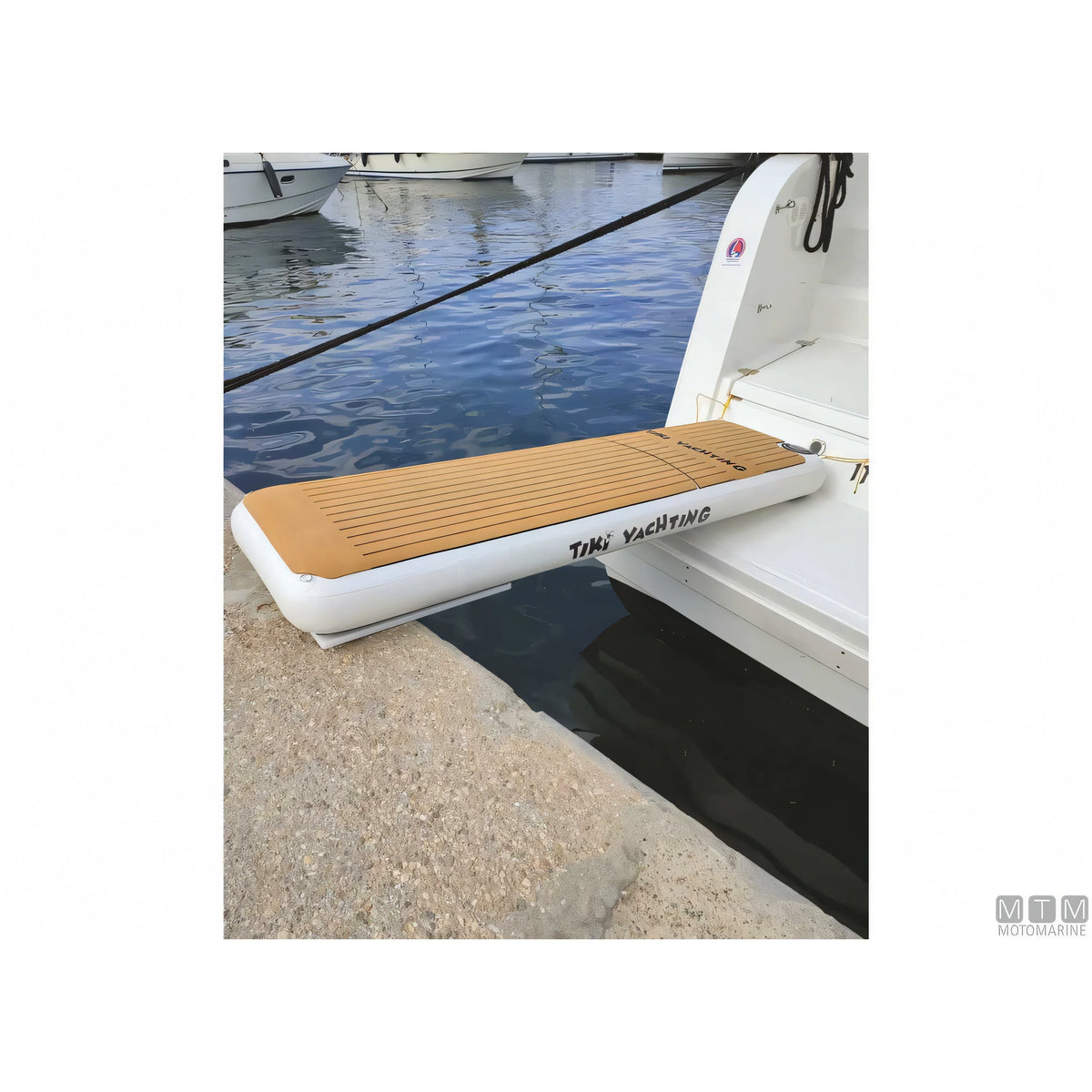 Tiki Yachting passerella gonfiabile in tessuto Dropstich PVC — 250 cm
