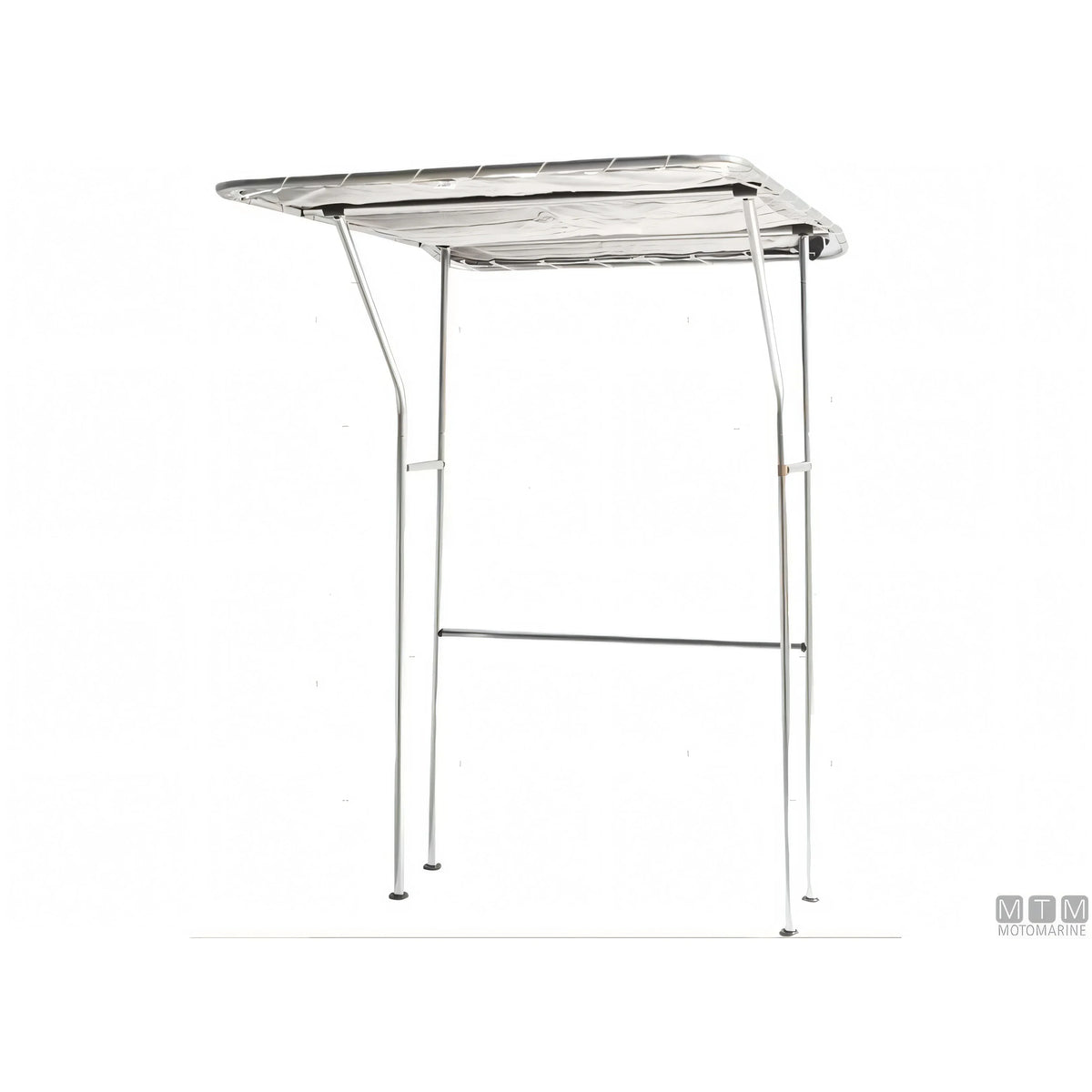 T-Top Motomarine in alluminio laccato e poliestere — Bianco
