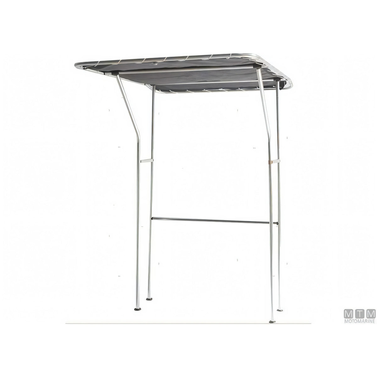 T-Top Motomarine in alluminio laccato e poliestere — Bianco