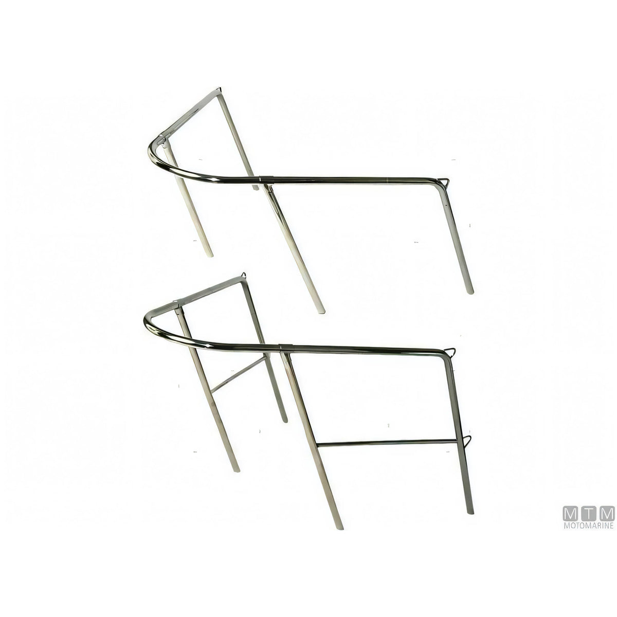 Motomarine Pulpito di Prua Sail Bow Acciaio Inox 316 — H 45 cm