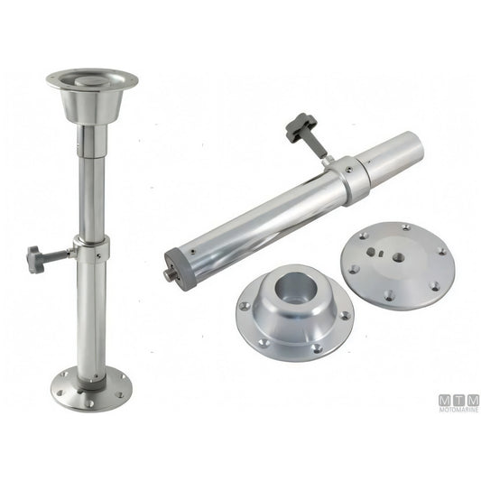 Motomarine supporto tavolo Twist Lock alluminio — H50/70cm