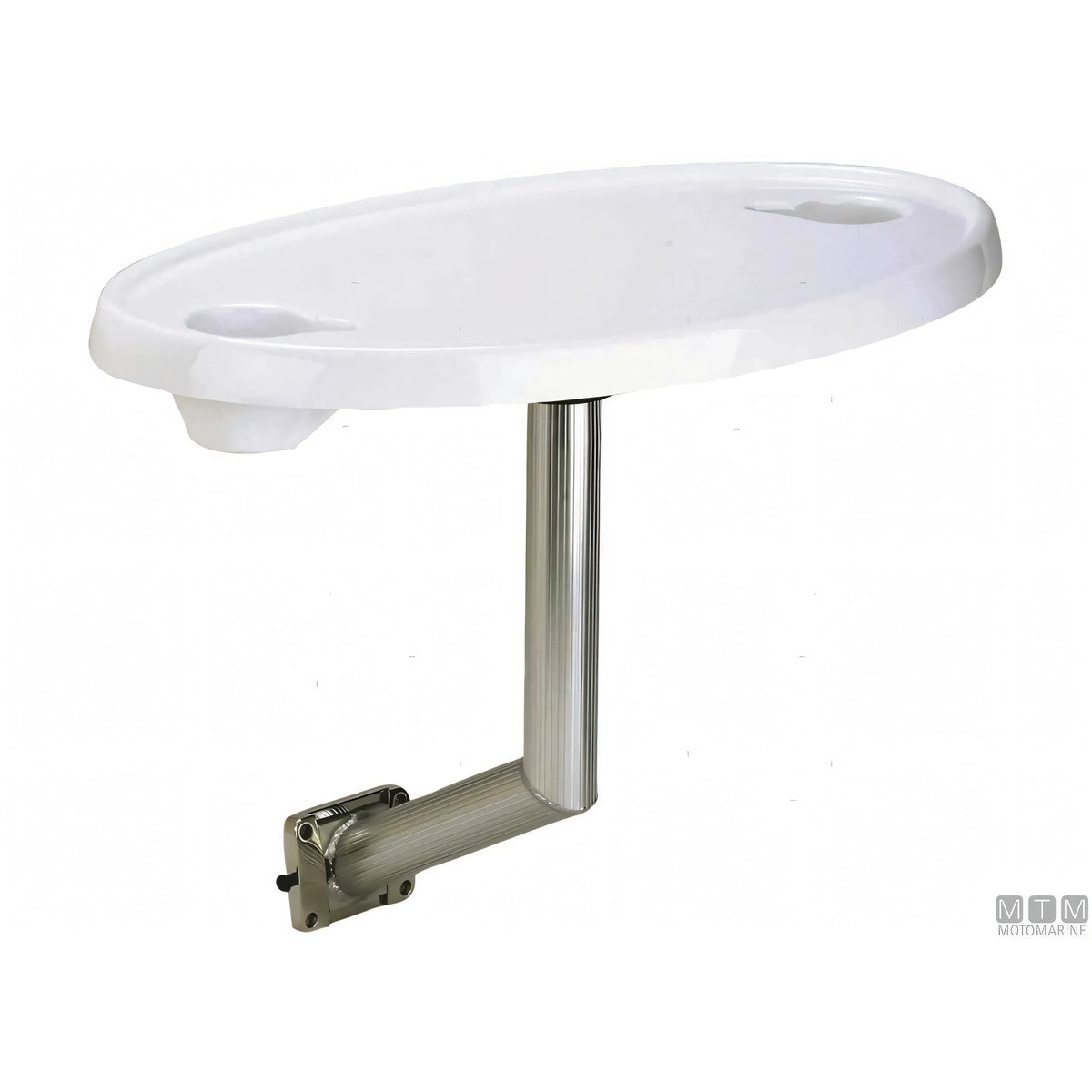 Garelick Set Tavolo Ovale ABS con Supporto Laterale — Supporto Alluminio Anodizzato