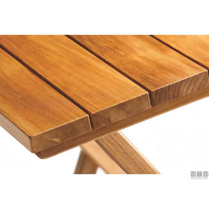 Marine Business tavolo pieghevole in teak con ferramenta inox AISI 316 — vista 4