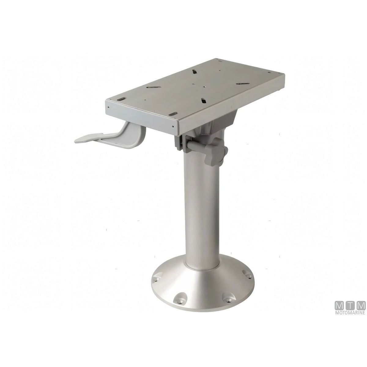 Motomarine supporto sedile fisso con slitta in alluminio — H 475 mm