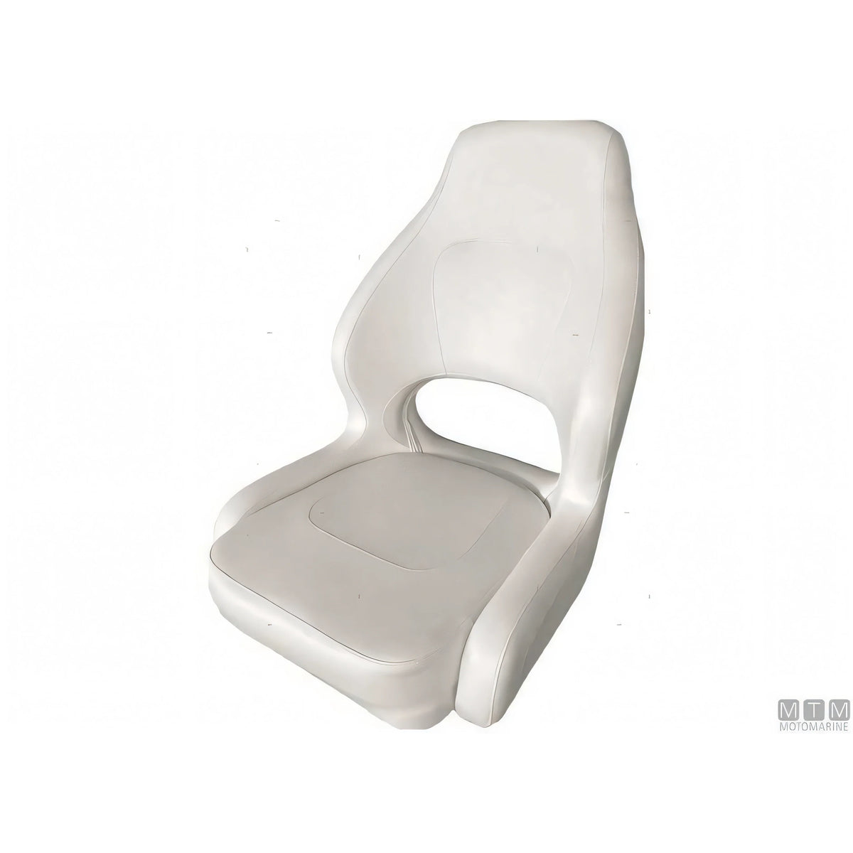 Ocean Poltroncina 52 in polietilene e vinile marino — Grigio/Nero