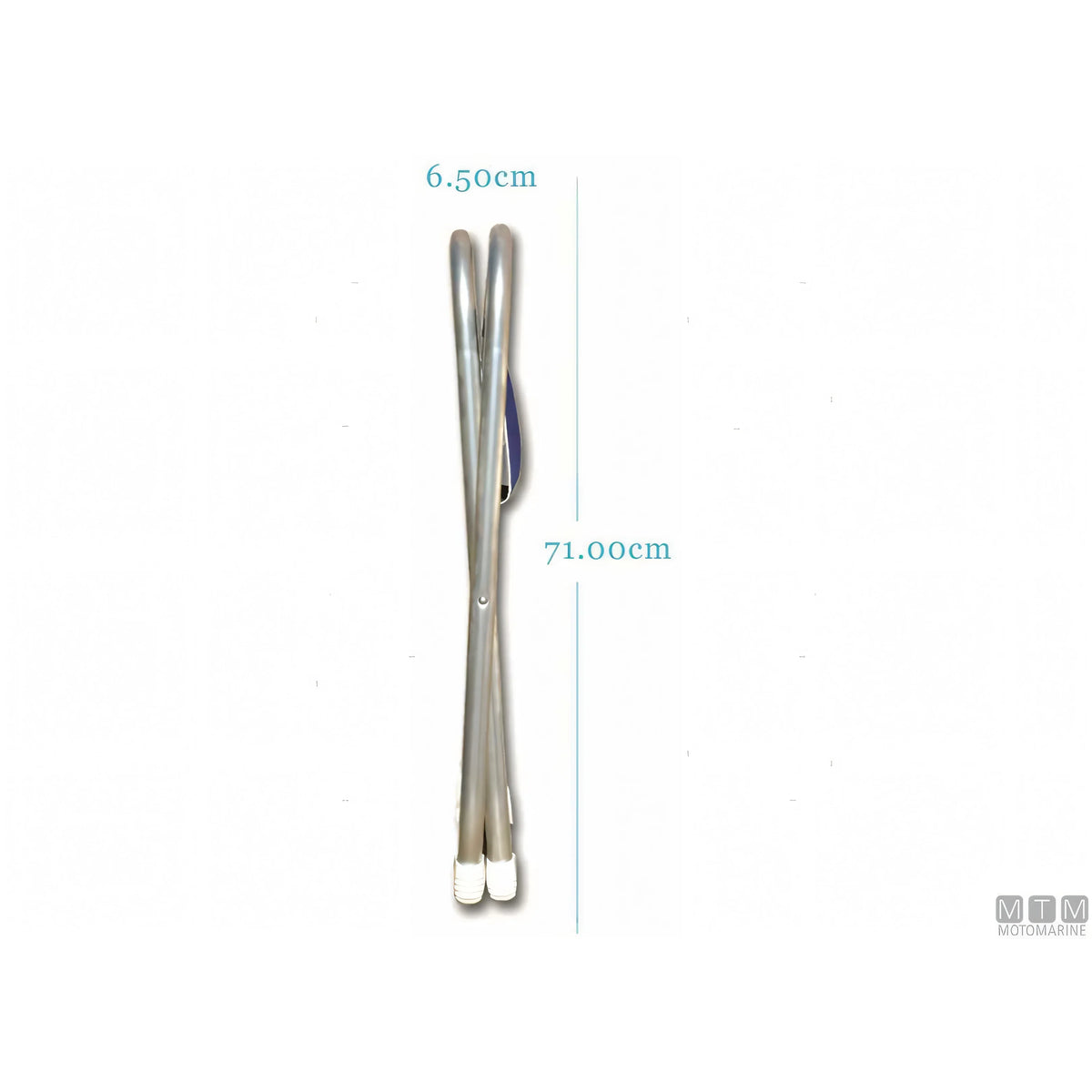 Forma Marathon M700 sgabello pieghevole in alluminio — Bianco