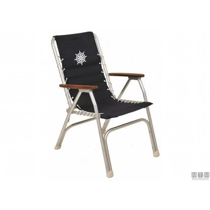 Forma Marathon M150 poltroncina pieghevole in alluminio — Blue Navy
