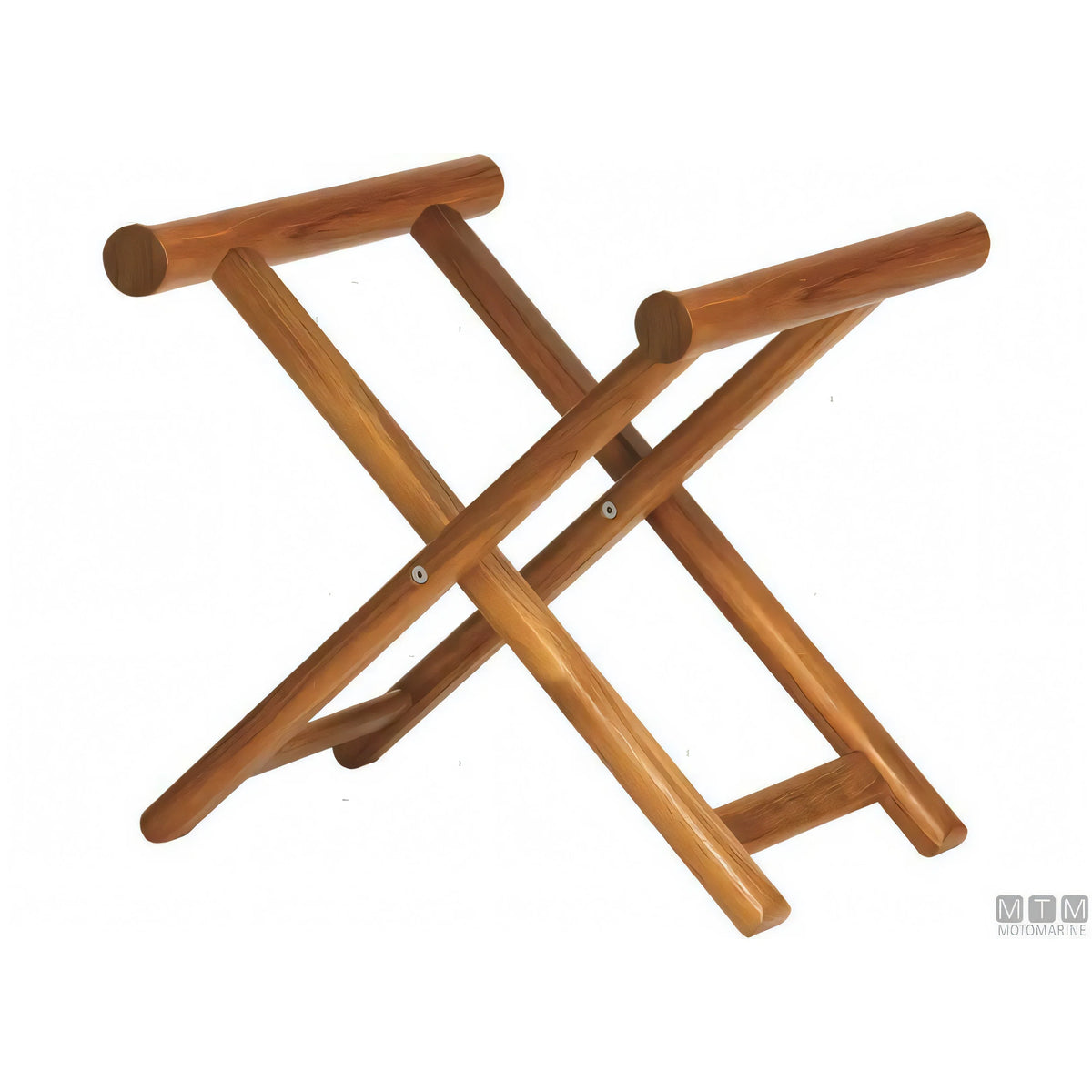 Marine Business sgabello pieghevole in teak con tessuto Olefina — vista 4