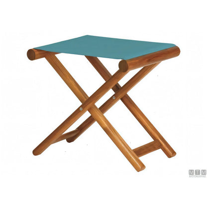 Marine Business sgabello pieghevole in teak con tessuto Olefina — vista 7