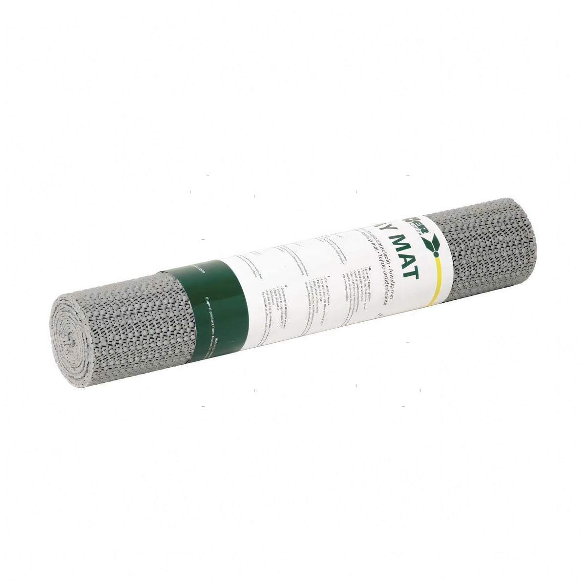 Tovaglietta antiscivolo STAY MAT arrotolata, colore grigio, materiale sintetico