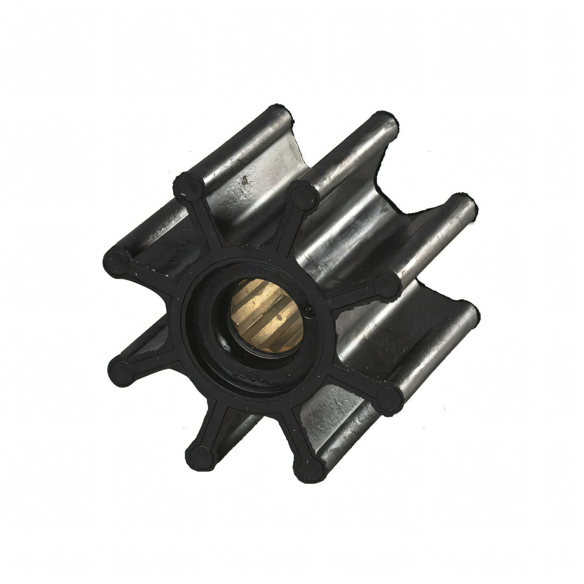 Girante Pompa Nitrile Ø95 · Ø int. 25 · H88.5 · 12 pale – vista 2