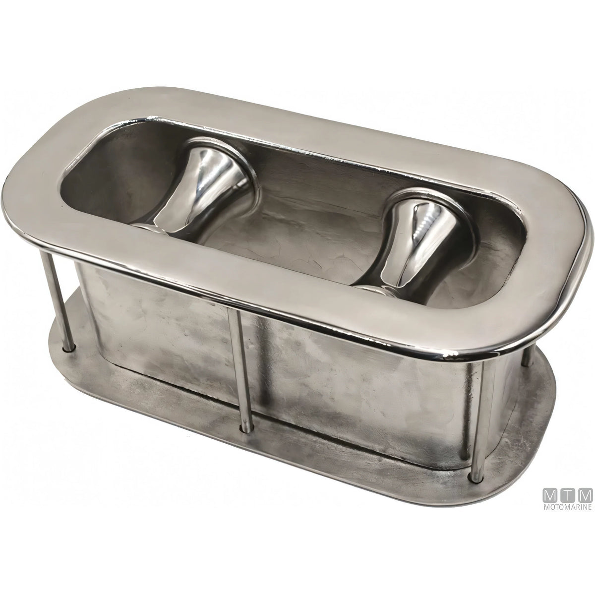 Passacavo Cubia Roller in Acciaio Inox 316 — 340x160 mm