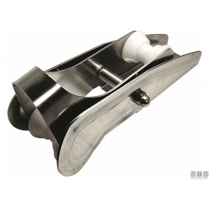 Musone di Prua Basculante Classic in Acciaio Inox 316 — L400 x W80 - max 15 Kg.