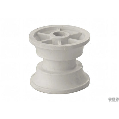 Rullo ricambio - L 60 mm. - Ø 57 mm. - foro Ø 13 mm. puleggia — Ø70mm L60mm Ø13mm