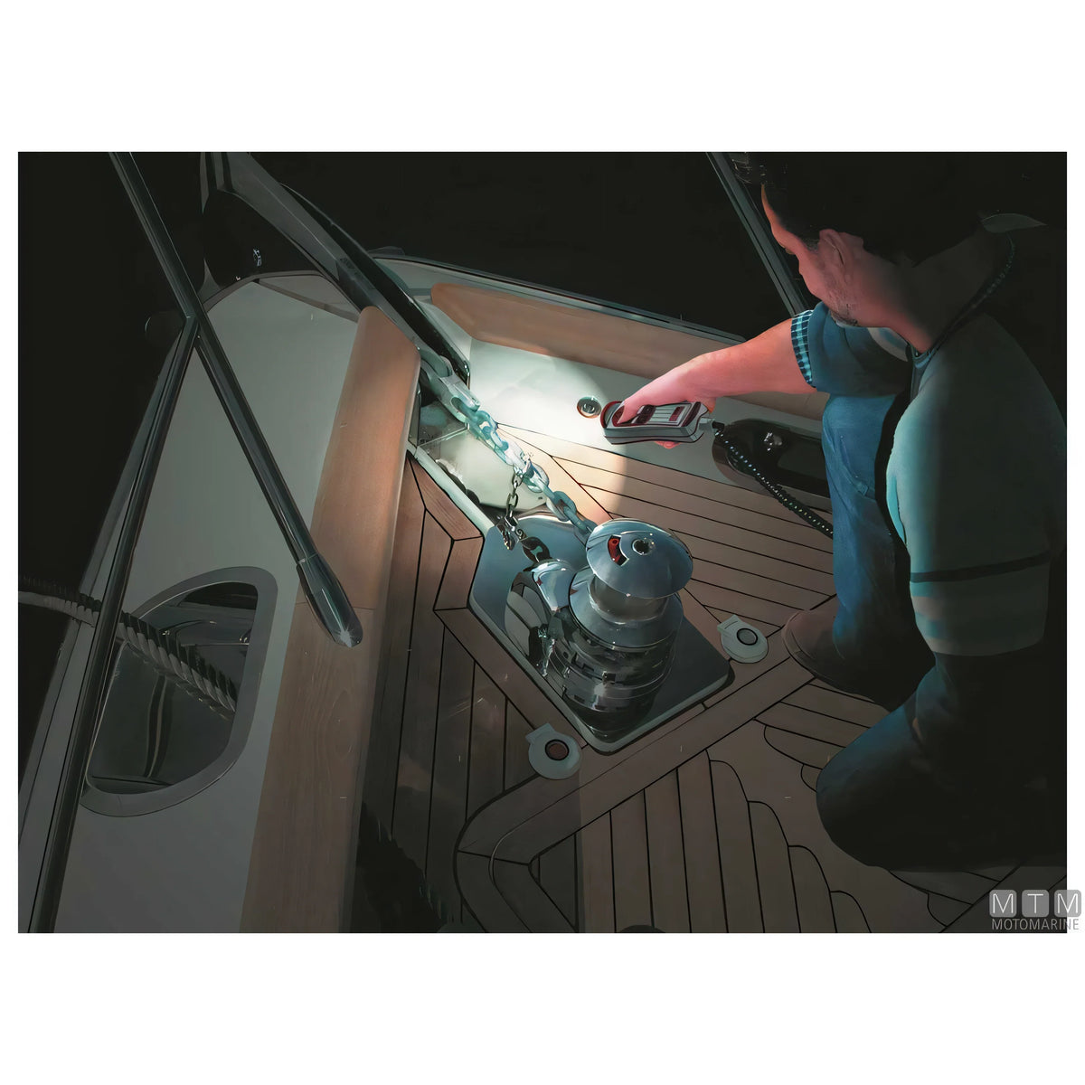 Pulsantiera Up-Down 2 Pulsanti 12/24V – Comando Stagno per Salpa-Ancore con Cavo 4,2 m — Default Title