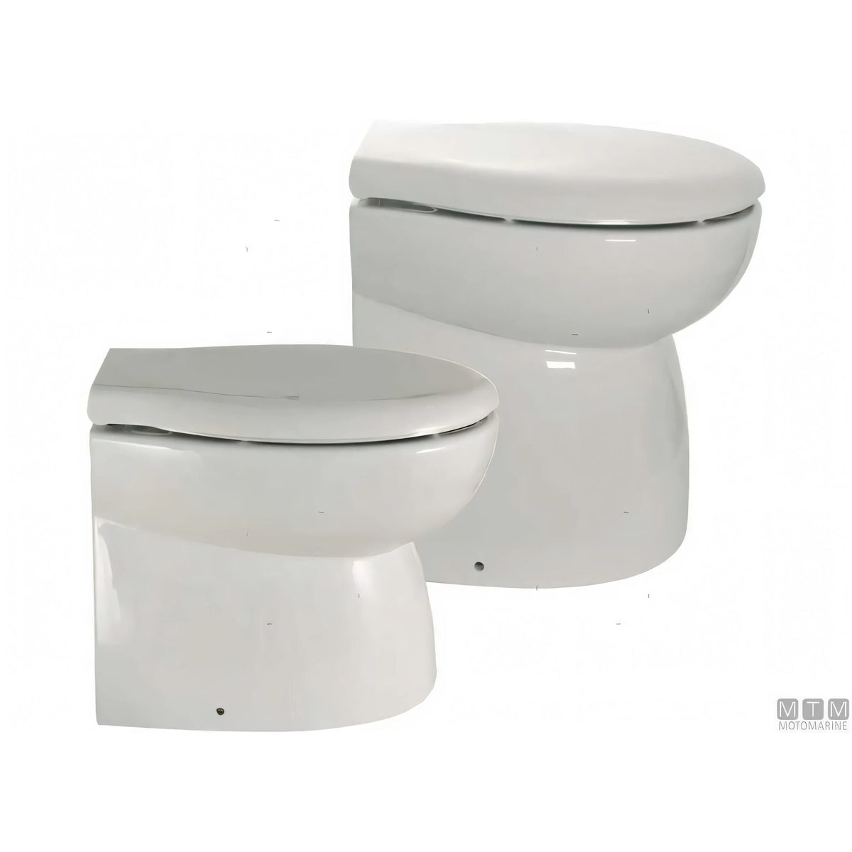 WC elettrico Ocean Luxury in ceramica — Bassa 12V
