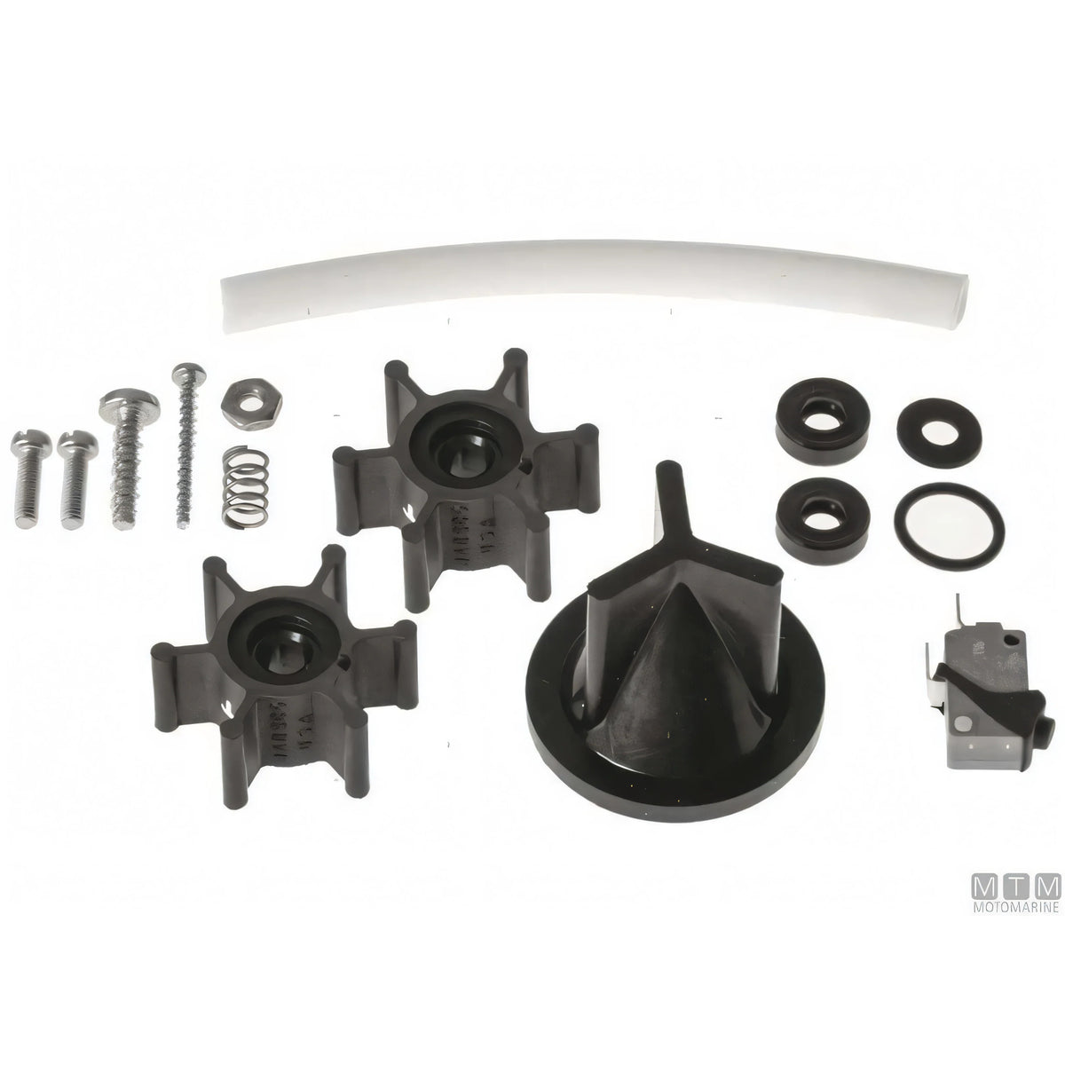 Jabsco kit pompa macerante verticale per WC nautico — Kit pompa 12V