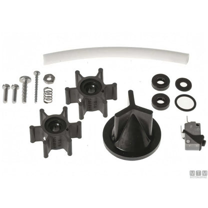 Jabsco kit pompa macerante verticale per WC nautico — Kit pompa 12V