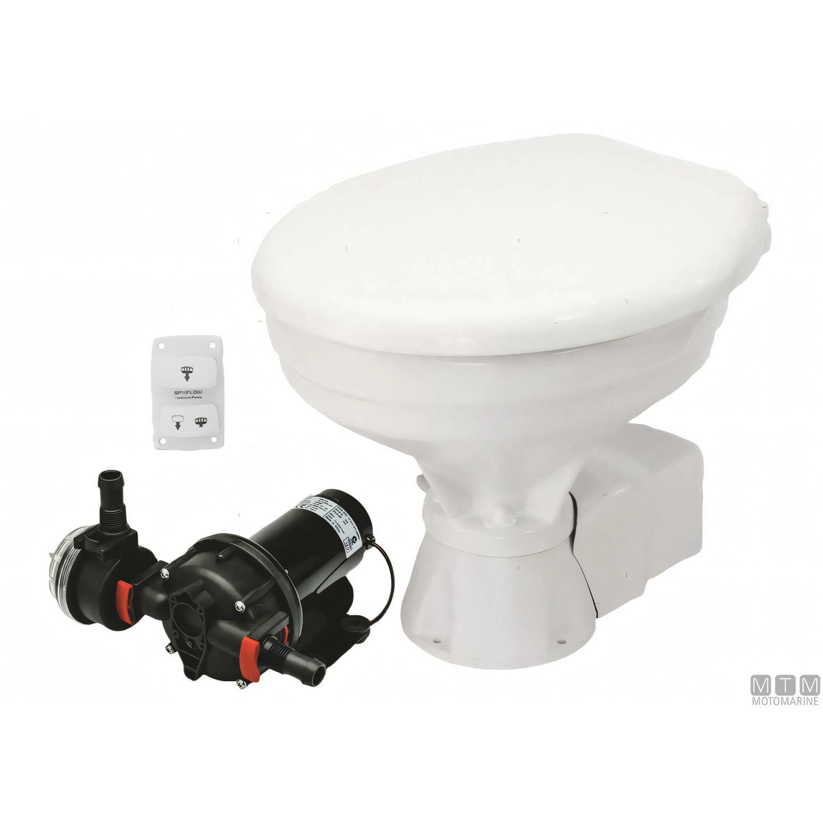 Toilet elettrica Johnson SPX Aqua-T Silent — Comfort 24V