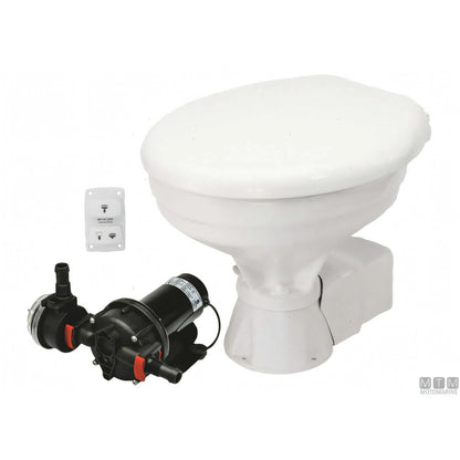 Toilet elettrica Johnson SPX Aqua-T Silent — Comfort 24V